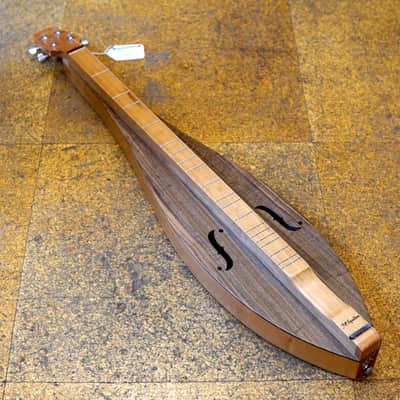 McSpadden 4FTCW Cherry/Walnut Teardrop Mountain Dulcimer w/Padded Gig Bag image 4