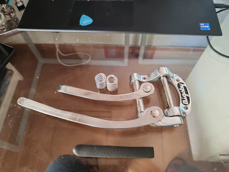 Bigsby B5LH Vibrato Tailpiece Left-Handed Aluminum image 1