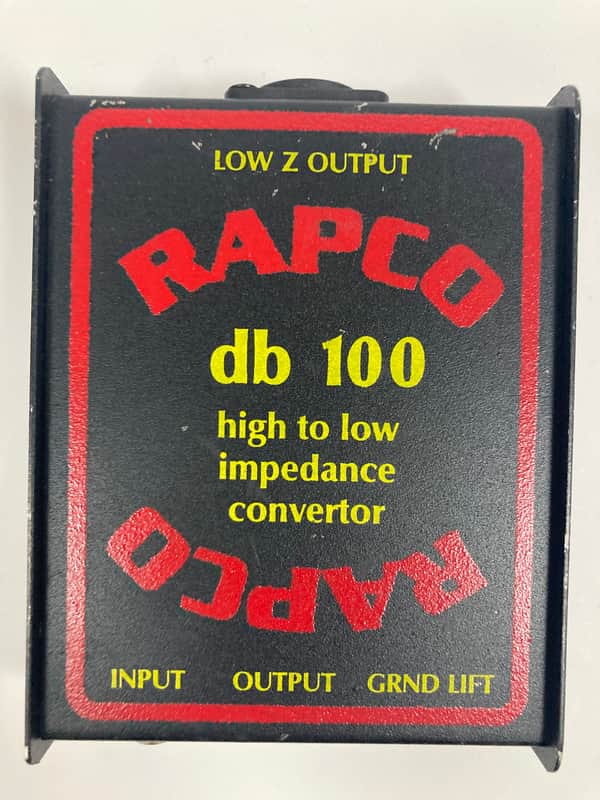 RapCo db 100 High to Low Impedance Converter image 1
