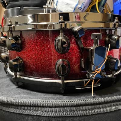 Mapex Saturn III snare w/ die cast hoops - Supernova Sparkle image 2