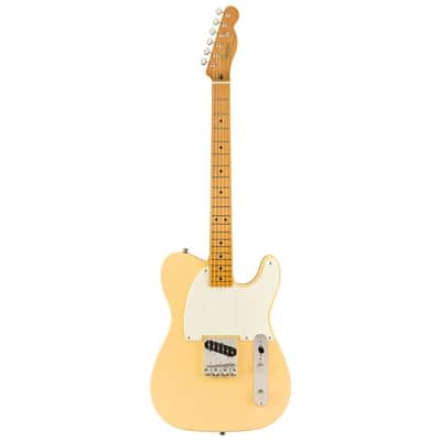 Squier FSR Classic Vibe 50s Esquire Electric Guitar, Maple FB, Vintage White image 1