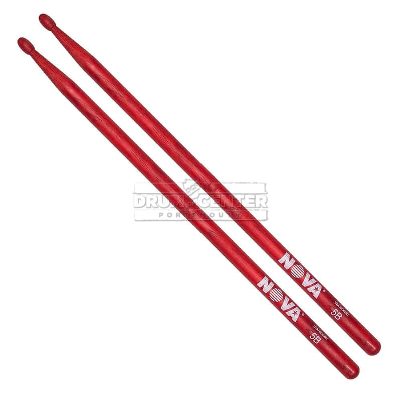 Vic Firth NOVA 5B Red Drum Sticks image 1