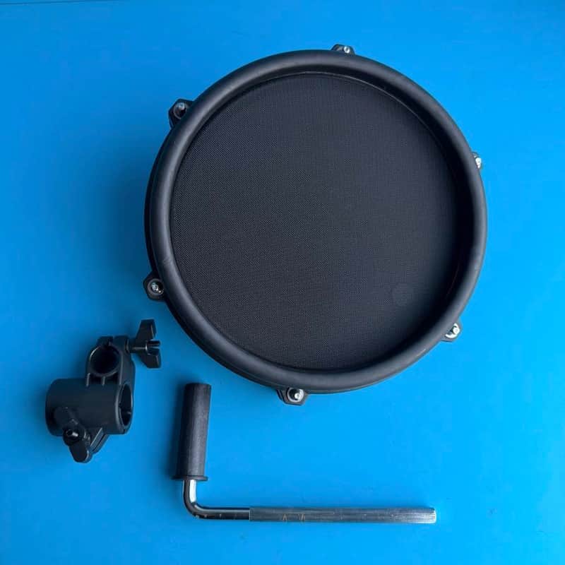 ALESIS NITRO DM7X Drum Part: 8 Inch Tom Single-Zone Mesh Pad w/L-Rod Clamp [V5] image 1