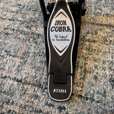 Tama HP900PWN Iron Cobra 900 Series Power Glide Double Bass Drum Pedal 2010s - Black/Chrome image 4
