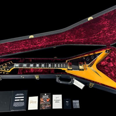 2026 Gibson Flying V Custom Shop Dealer Select VOS ~ Heavy Antique White image 15