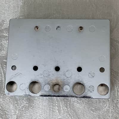 Fender USA Geddy Lee Signature HiMass Bass Bridge - Chrome Factory Original w/screws image 5