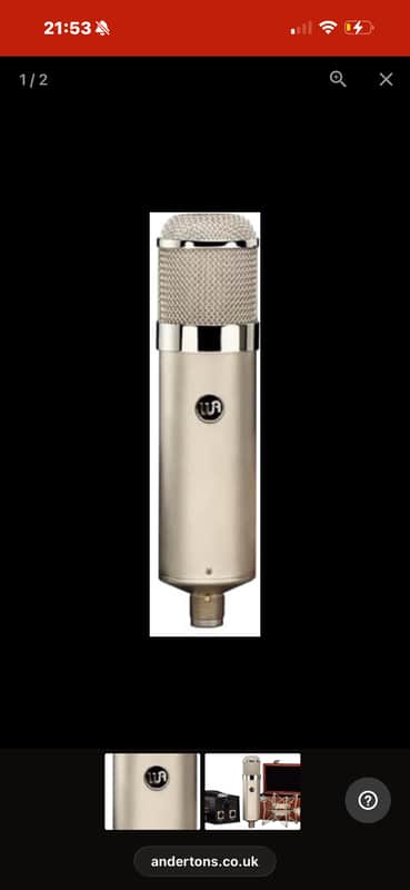Warm Audio WA 47 - Silver image 1