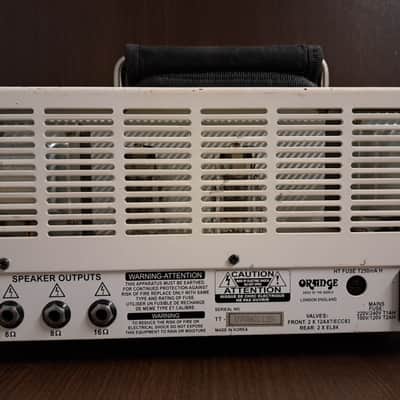 Orange TT15H Tiny Terror 15-Watt Guitar Amp Head 2006 - 2016 - White image 3
