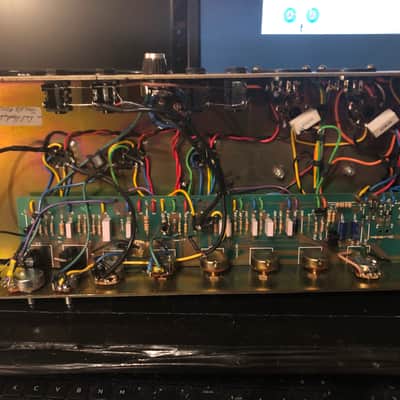 Marshall Modded Hopkins Jose High Gain JCM 800 1987 Black/Gold image 8