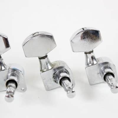 1970s-1980s VINTAGE Schaller Chrome 3x3 Tuners Made in W. Germany for Gibson Les Paul/SG image 7
