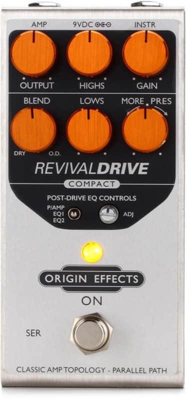 Origin Effects RevivalDRIVE Compact Overdrive Pedal (RevDrvCmpd2) image 1
