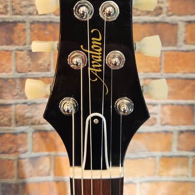 Robin Avalon Custom Flamed Dark Blue w/ OHSC image 3
