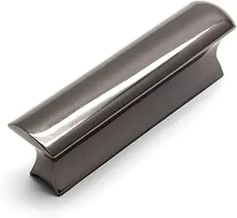 Metal Guitar Slide Bar Tone Lap Steel Slide, Black Slide Bar for Dobro Hawaiian Guitar Electric Guitar Dunlop Bass image 1