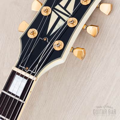 1990 Greco Mint Collection EGC-600LH Custom Left-Handed Alpine White, Japan Fujigen image 5