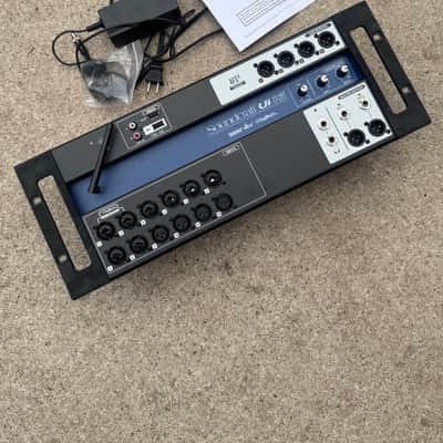 Soundcraft Ui-16 Rackmount 16-Channel Digital Mixer with WiFi Router 2010s - Blue/Silver image 1