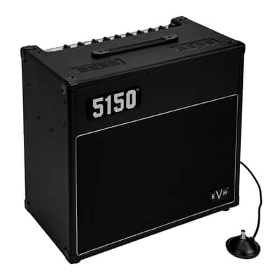 EVH 5150 Iconic Series 15W 1 x 10 Combo 2-Channels Electric Guitar Amp with One 6L6 Power Tube and Multi-Stage Hybrid Preamp Section (Black) image 2
