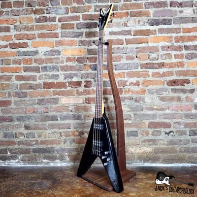 Dean Flying V Bass w/ RARE Buzzsaw Inlays (2000s) image 10