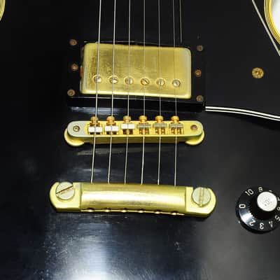 1990 Greco EGC-900D Single Cut Type Black Electric Guitar Ref.No 3765 image 5