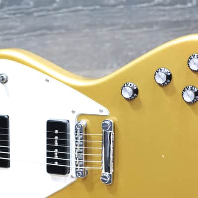Eastwood Guitars Stormbird Gold Solid Basswood Body El. Guitar w/Bag #1301087 image 4