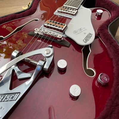 Gretsch G6119-1962FT Chet Atkins Tennessee Rose with Filtertron Pickups 2007 - 2014 - Walnut Stain image 10