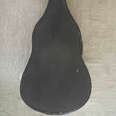 Vintage Geib Challenge Parlor Acoustic Guitar Case 1930's Faux Gator / Purple Interior Chicago USA image 18
