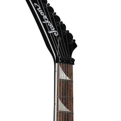 Jackson X Rhoads RRX24MG7 Satin Black Primer Gray Bevels image 4