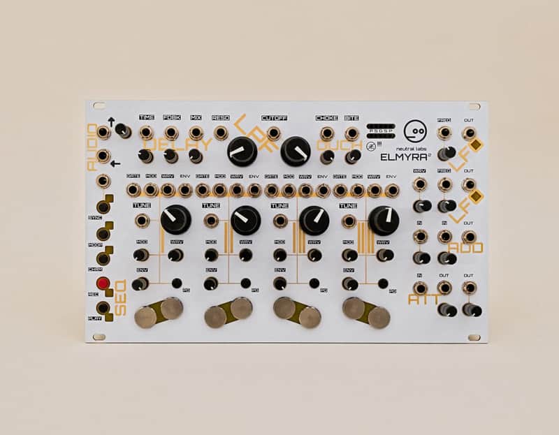 Elmyra 2 White Eurorack version by Neutral Labs - Digital/analog hybrid synthesizer image 1