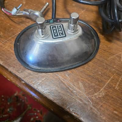 Fender 2 button Footswitch w LED rca trs 1980s image 2