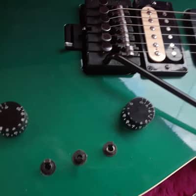 Rare ''Gibson U-2'' Steinberg Tremolo ''Jalapeno'' Verde 1986 image 8