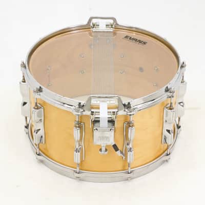 Tama Superstar 8x14 Birch Snare Drum, Natural Maple Finish, 1982 Model, Made in Japan image 9