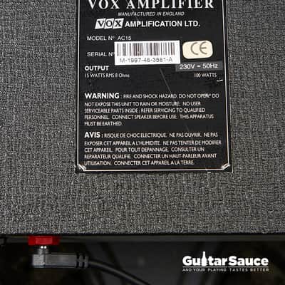 Vox AC-15  1997 (COD AMP_00113) image 12