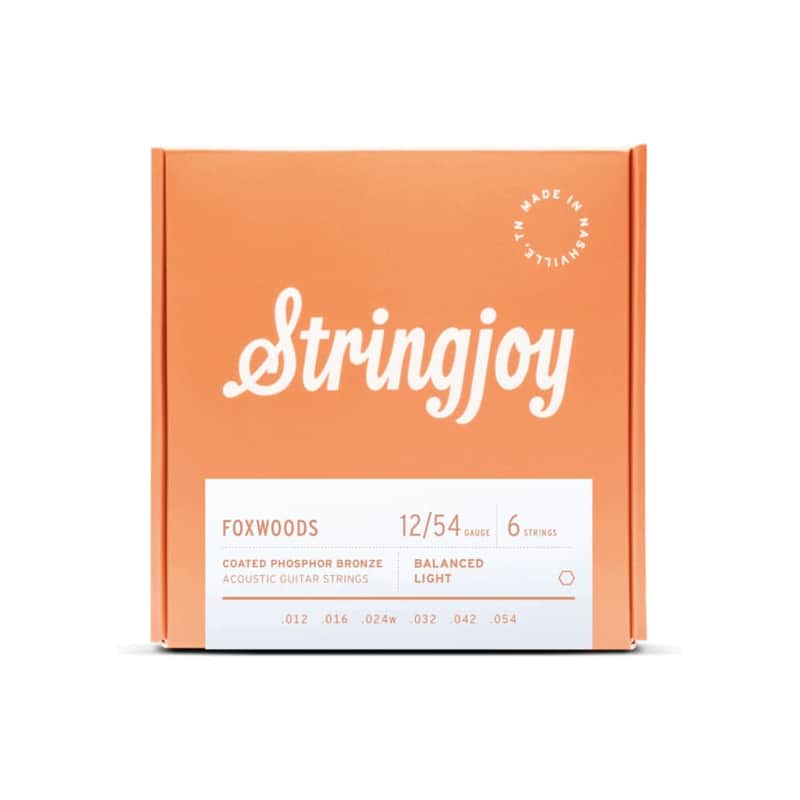 NEW Stringjoy Foxwoods Coated Phosphor Bronze Acoustic Strings - Light - .012 - .054 image 1