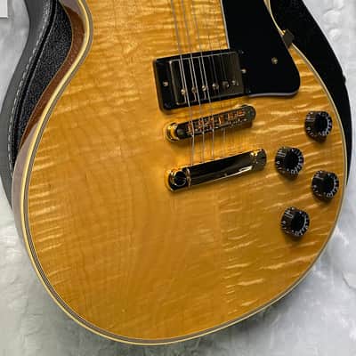 NEW! Gibson Dealer Select Custom Shop Les Paul Custom - Wild AAA Figured Flame Top - Antique Natural - Authorized Dealer - 8.7 lbs - G05981 (Copy) image 6
