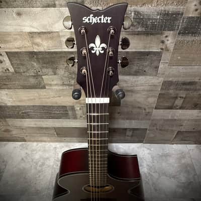 Immagine Synyster Gates 'SYN GA SC' Acoustic Guitar - Trans Black Satin Burst (3701) - 6
