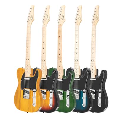 🎸+Amp! T Style Electric Guitar +Soft Case/Gig Bag, Strap, Cable!🎸 image 8