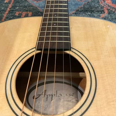 Ovation Applause Acoustic Guitar Wood Classics AAO96-4 Orchestra Model Natural Bild 6