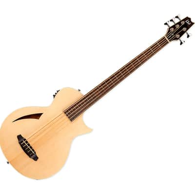 ESP LTD TL-5 Acoustic-Electric 5-String Bass Guitar- Natural - B-Stock image 1