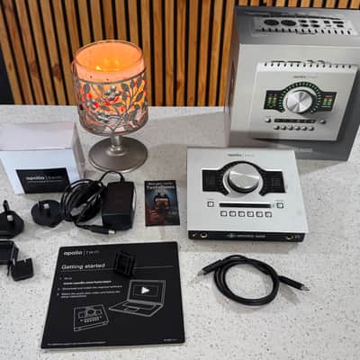 Universal Audio Apollo Twin Thunderbolt Audio Interface w/ Box PSU Cable image 4