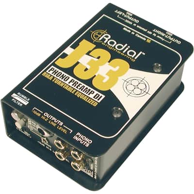 Radial J33 Turntable Pre-Amp  and Direct Box - Studio Preamp image 1