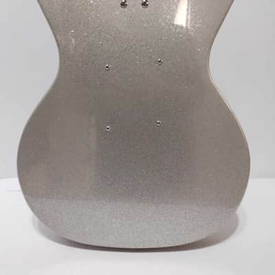 Danelectro 59M NOS+ Metalflake 60th Anniversary 2019 - Present - Silver Metalflake image 4