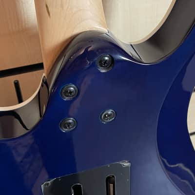 Ibanez RG450QMB-SPB Sapphire Blue Electric Guitar Made in Indonesia image 12