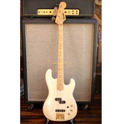 Kramer Pioneer PJ Style Bass White Pearl Made In USA Alembic Electronics image 11