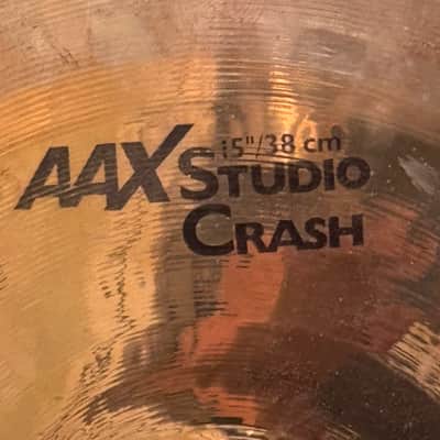 Sabian AAX 15" Studio Crash Cymbal image 3