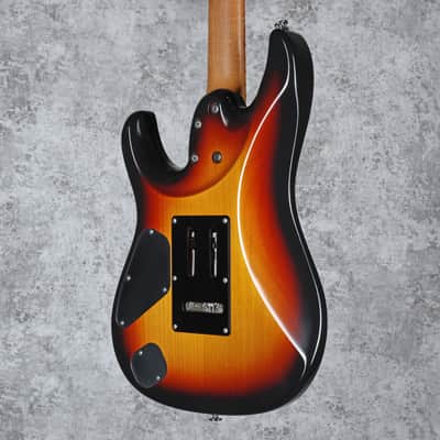 Ibanez AZ2402-TFF Prestige 2021 Tri-Fade Burst Flat image 8