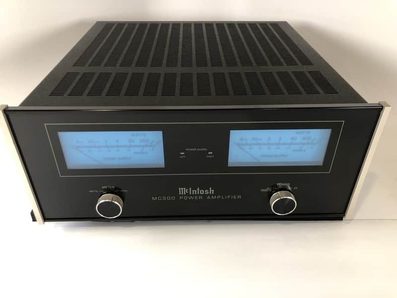 McIntosh MC300 300-Watt Stereo Solid State Power Amplifier image 1