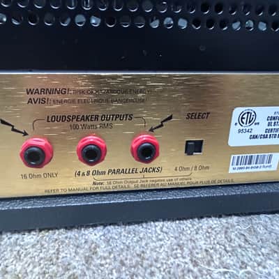 2009 Marshall JCM 2000 DSL 100 100W Tube Amp Head - MBK Limited Edition image 8