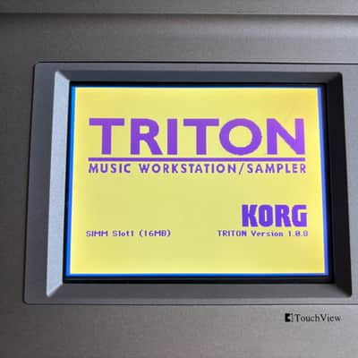 Korg Triton 61 key Music Workstation / Sampler w/ bag image 5