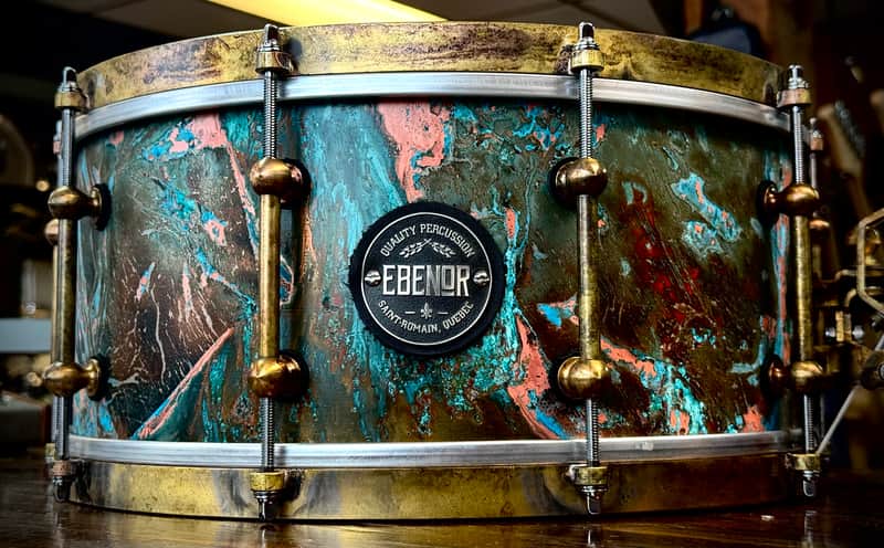 Ebenor Percussion Noranda Copper 14x6.5 Snare Drum image 1