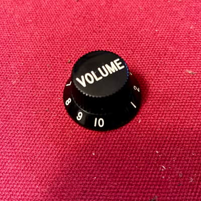 Fender 1979 vintage Stratocaster Volume knob Black strat image 1