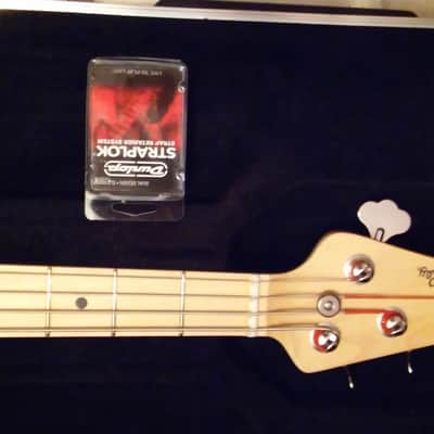 Spring Time!!! Ernie Ball STING RAY discontinued color RED /Orange FUNK MACHINE!! image 8